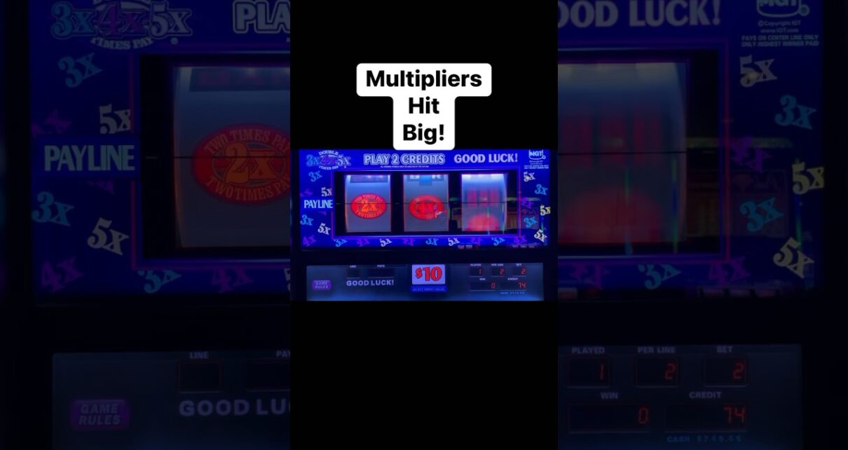 Multipliers=Big Money! Multipliers=Big Money!