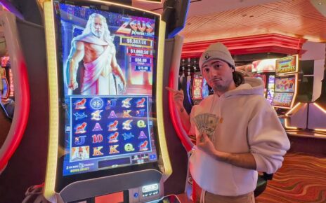 My BIG WIN On This Zeus powerfulness Link Slot Machine! ??