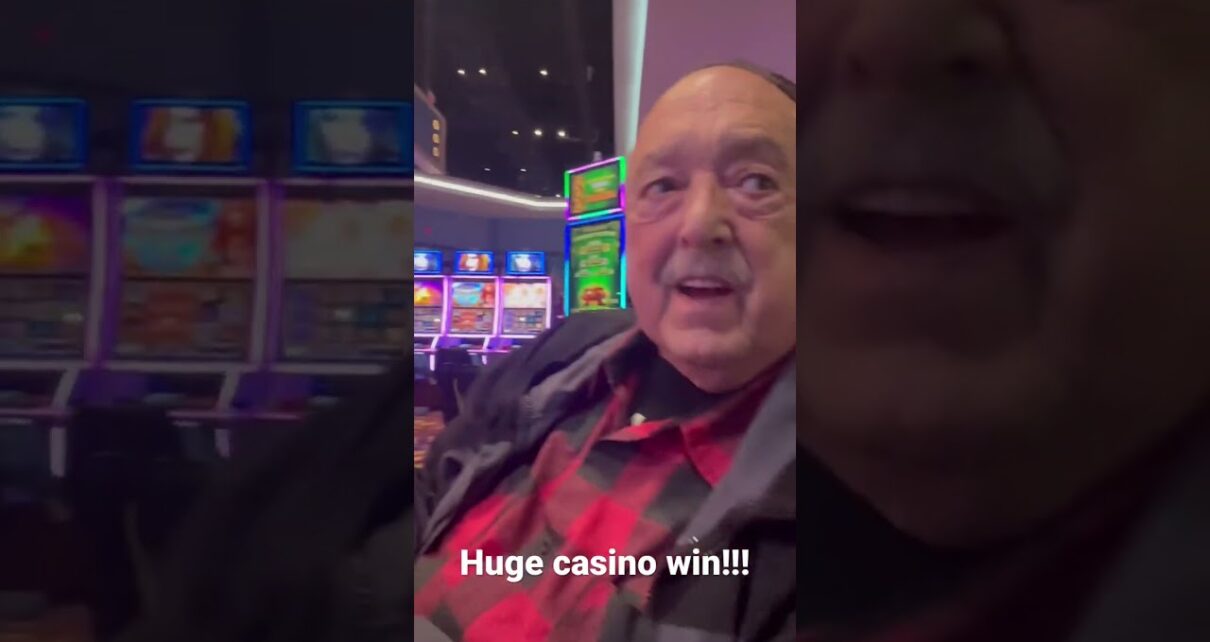 My grandpas biggest casino win!    #firelink #casino #jackpot #lucky #bigwin #slots ?