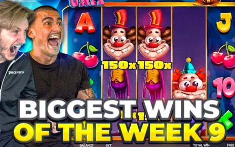 NEVER SEEN BEFORE MULTIPLIERS!! BIGGEST WINS OF THE WEEK 9