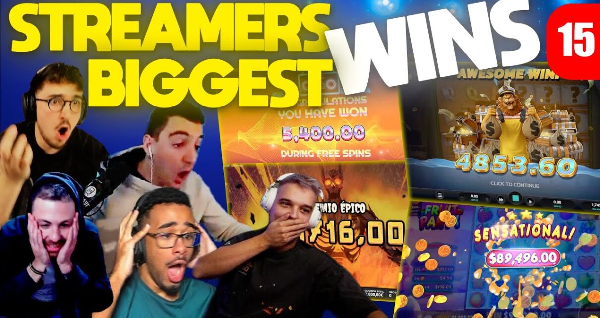 NEW TOP 5 STREAMERS BIGGEST WINS/2023