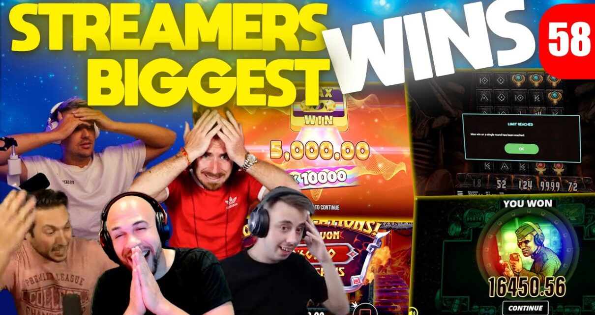 NEW TOP 5 STREAMERS BIGGEST WINS #58/2023