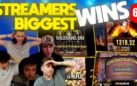 NEW TOP 5 STREAMERS BIGGEST WINS #62/2023