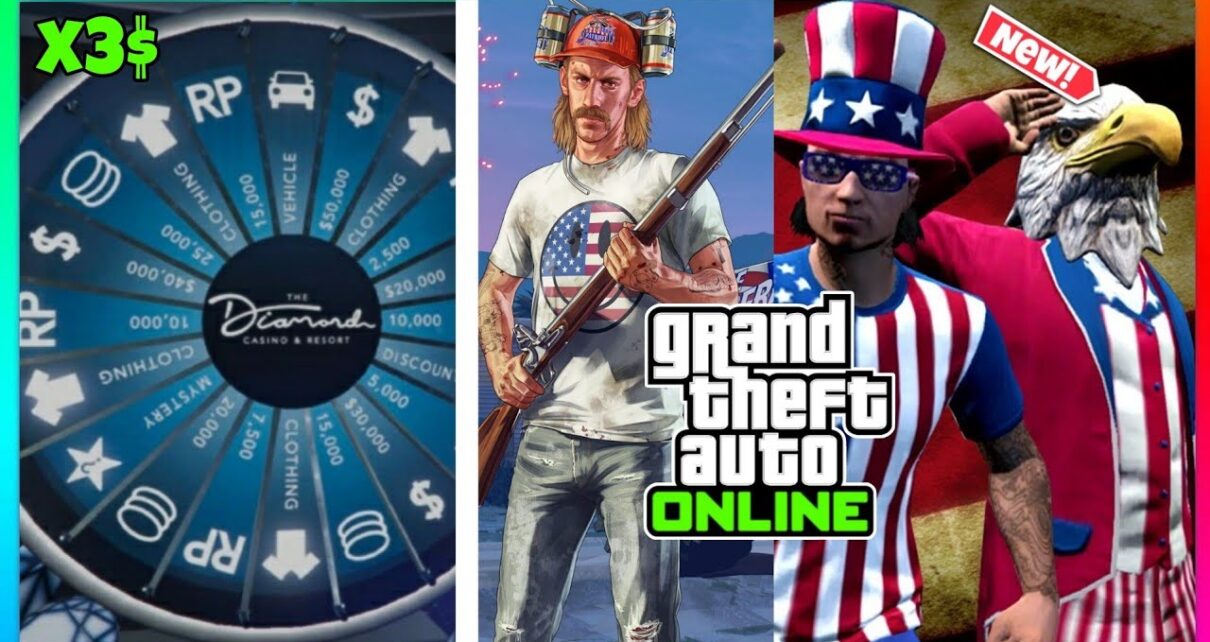 ??Neue Eventwoche, neues Casino Auto und Independence Day DLC in GTA 5 ONLINE❗️Schnell Geld machen
