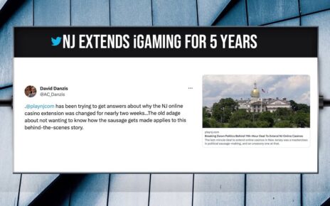 New Jersey Extends iGaming Online Casino For 5 Years