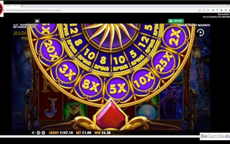 Online Casino Slots – Leo Vegas – Madame Destiny Megaways Quick Bonus play