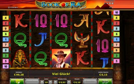 Online Casino Test des Slots Book of Ra Deluxe im Quasar-Casino