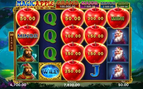 Online casino jackpot win in magic apple big jackpot win