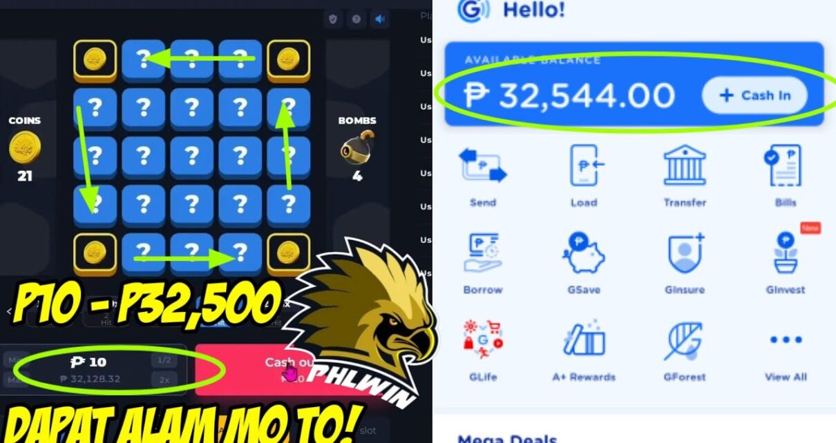 P10 TO P32,500 PHLWIN TIPS AND TRICKS SA MINES