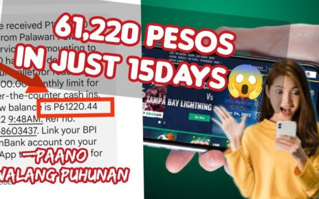 Paano kumita sa 747 kahit hindi naglalaro ? Grabi in just two weeks ito na agad ang earnings ko ?