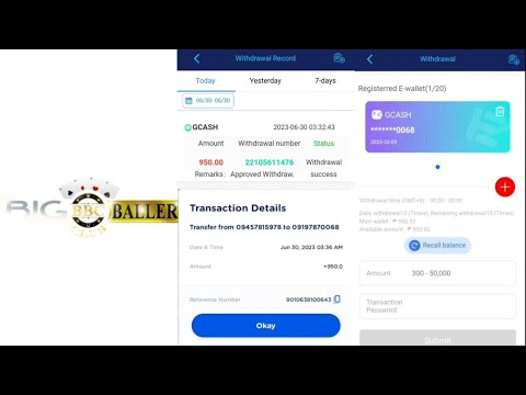 Proof of Payment #3 | Big Baller Club Online Casino