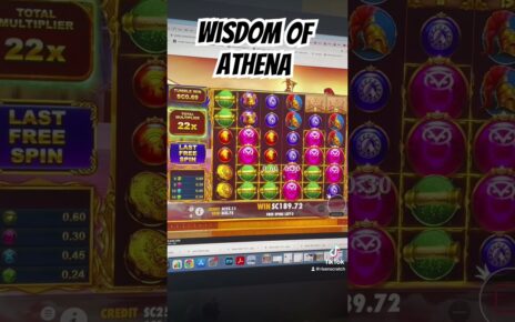 Pulsz online casino Wisdom of Athena Bonus big win alt=