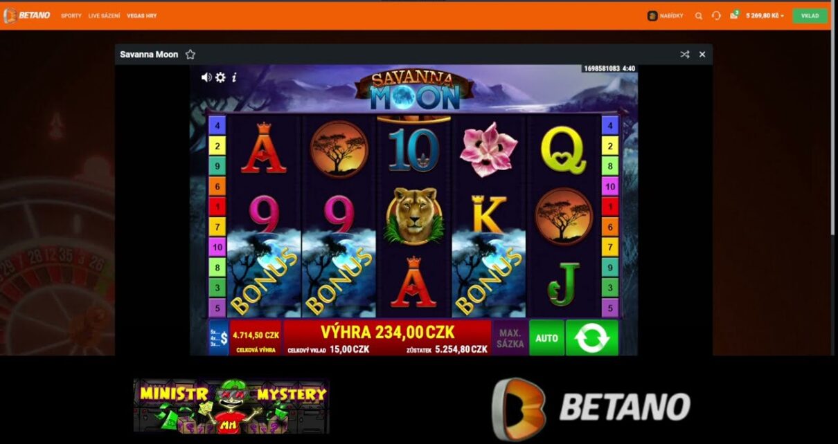 SAVANNA MOON • GAMOMAT • EPIC BONUS • 100+ FREE SPINS • BETANO ONLINE CASINO