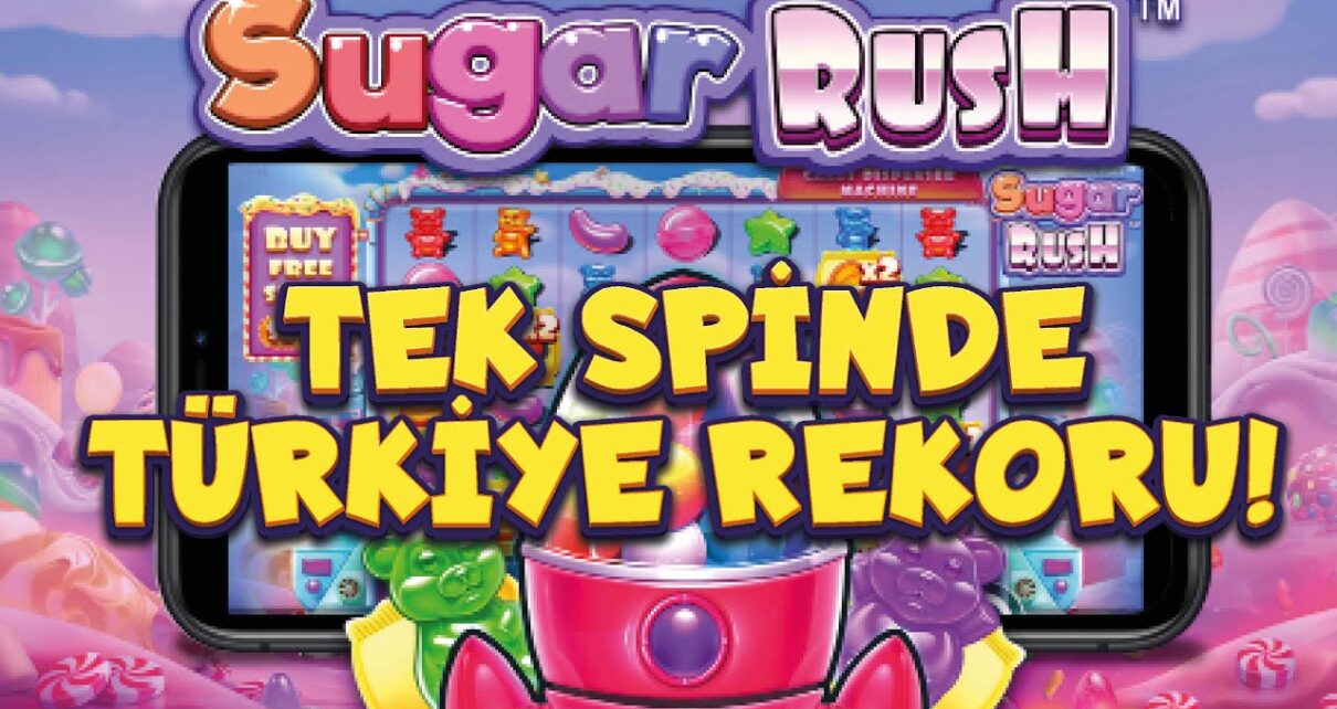 SLOT OYUNLARI ? SUGAR RUSH ? TEK SPINDE TÜRKİYE REKORU !!!ı SLOT OYUNLARI ? SUGAR RUSH ? TEK SPINDE TÜRKİYE REKORU !!!ı
