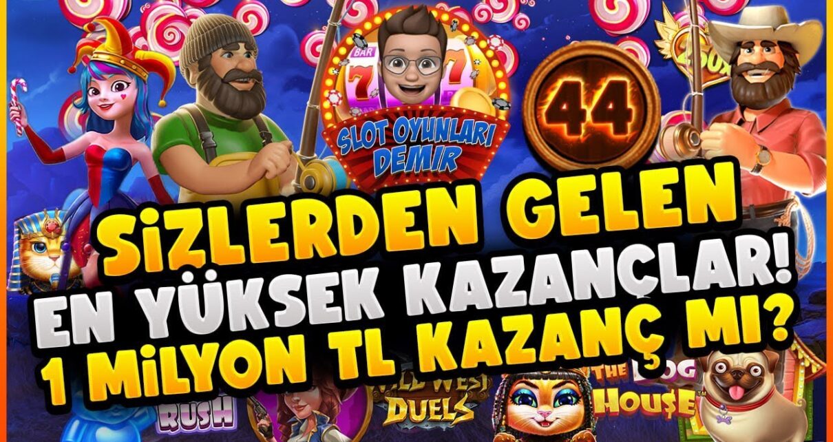 SLOT SİZDEN GELENLER ⚡⚡SLOT OYUNLARI REKOR KAZANÇLAR 44⚡⚡ #slot #slotoyunları #casino