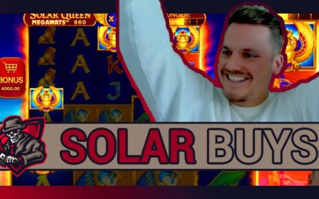 SOLAR QUEEN ?? & BLACKJACK ♠️ | 40€ Frees oder was ? | Freegames High Stake ? | Casino Highlight