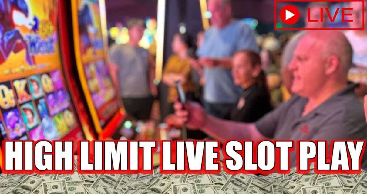 ? SPINNING & WINNING IN THE CASINO! ? LIVE HIGH LIMIT SLOT PLAY