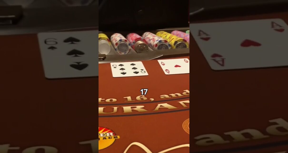 SPLITTING EIGHTS AGAINST A SIX!! 0 HAND ON BLACKJACK #casino #roulette #slots #vegas #blackjack