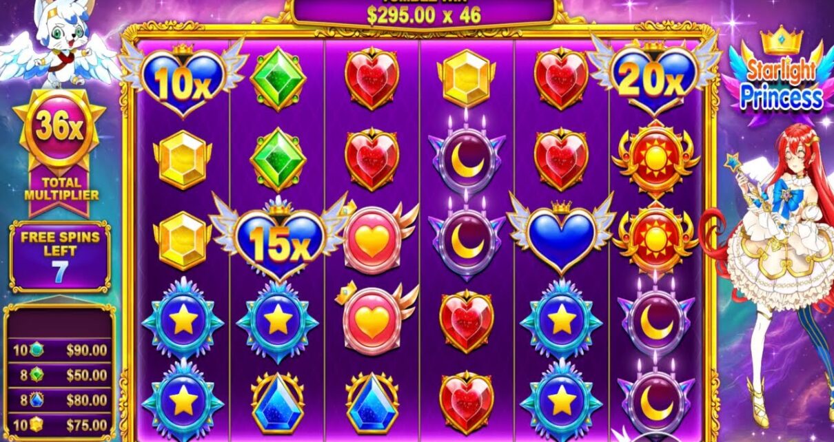 STARLIGHT PRINCESS BIG WIN MANY GOOD MULTIPLIER – BONUS BUY ONLINE CASINO