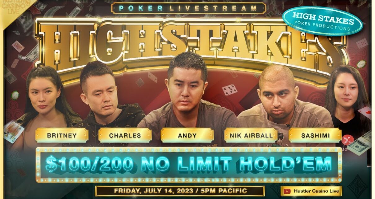 SUPER HIGH STAKES 0/200/400 w/ Andy, Nik Airball, Charles, Britney, Sashimi, Henry & Peter