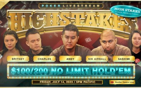 SUPER HIGH STAKES 0/200/400 w/ Andy, Nik Airball, Charles, Britney, Sashimi, Henry & Peter