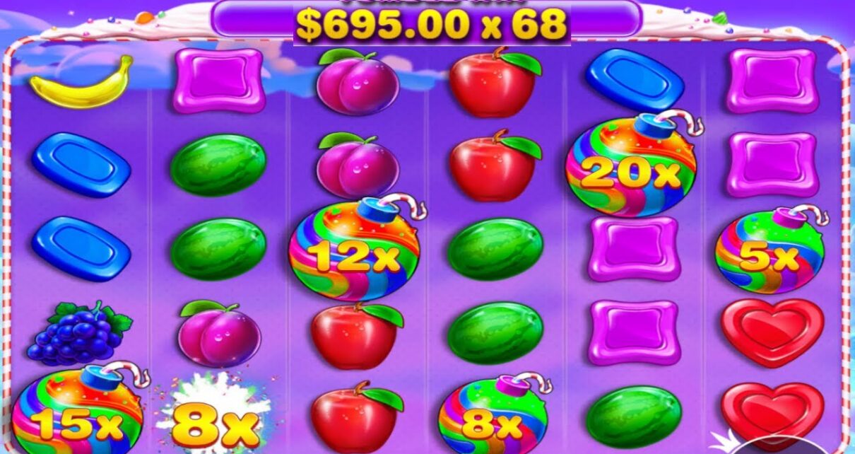 SWEET BONANZA 68X MULTIPLIER- BIG TUMBLEWIN – GREAT COMEBACK – BONUS BUY ONLINE CASINO ONLINE SLOT