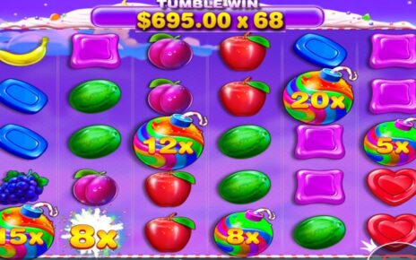 SWEET BONANZA 68X MULTIPLIER- BIG TUMBLEWIN – GREAT COMEBACK – BONUS BUY ONLINE CASINO ONLINE SLOT