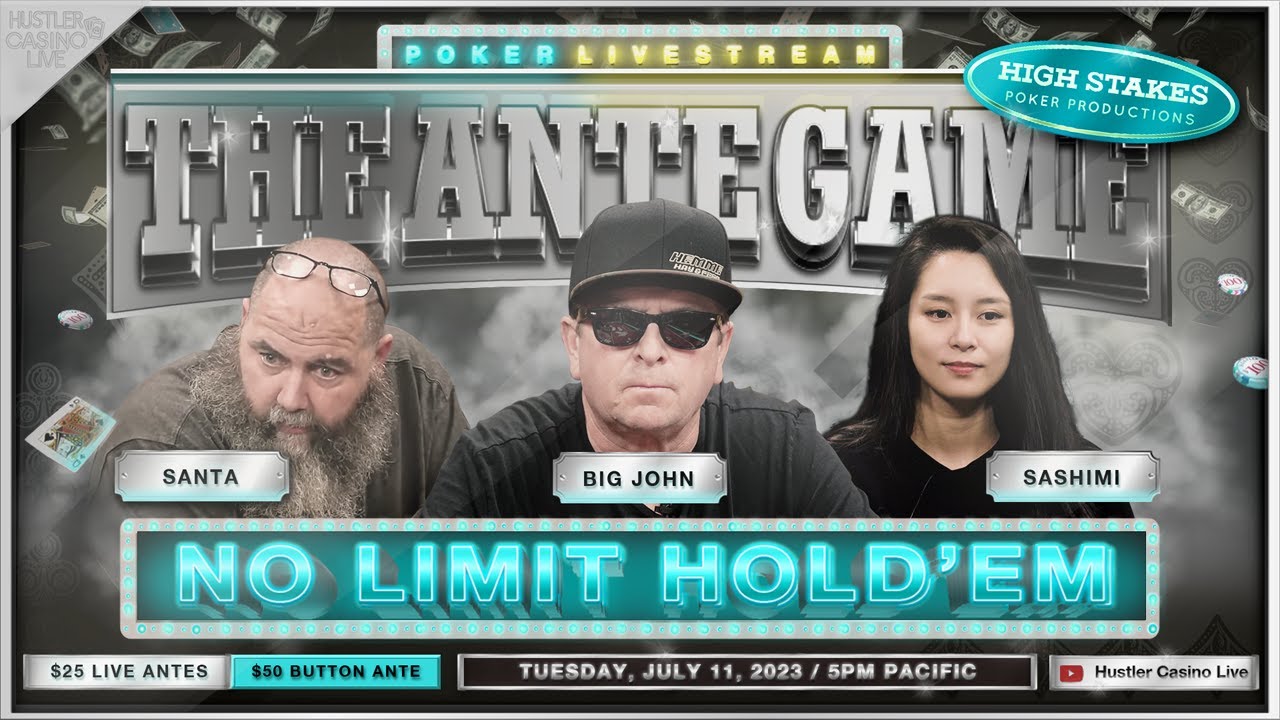 Sashimi, Big John, Santa, Mars, Nick Vertucci & Mayhem Play THE ANTE GAME - Commentary by DGAF