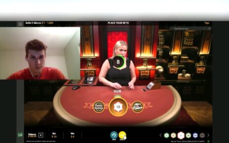 Sette E Mezzo WITH LIVE DEALER ONLINE CASINO ITALIAN BLACKJACK NEW GAME !!!