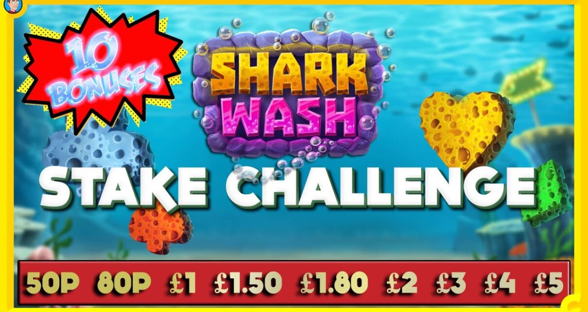 Shark Wash – Multi Stake Bonus Challenge ? Shark Wash – Multi Stake Bonus Challenge ?