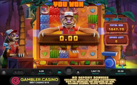 Sloth Tumble – online casino slot from Relax Gaming ? Max Win X100,000 ⚠️ Verdict 6 out of 10