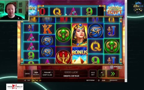 Spin Club – Swiss4Win – Online Casino Streamer – Goddess of Egypt