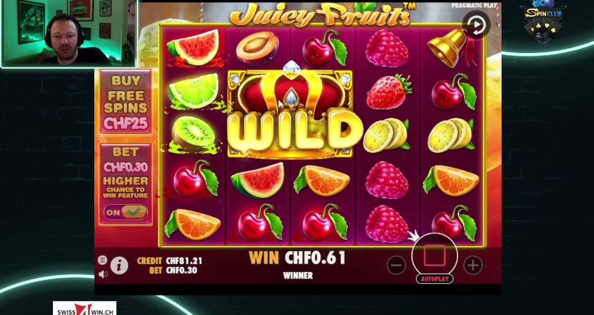 Spin Club – Swiss4Win – Online Casino Streamer – Juicy fruits