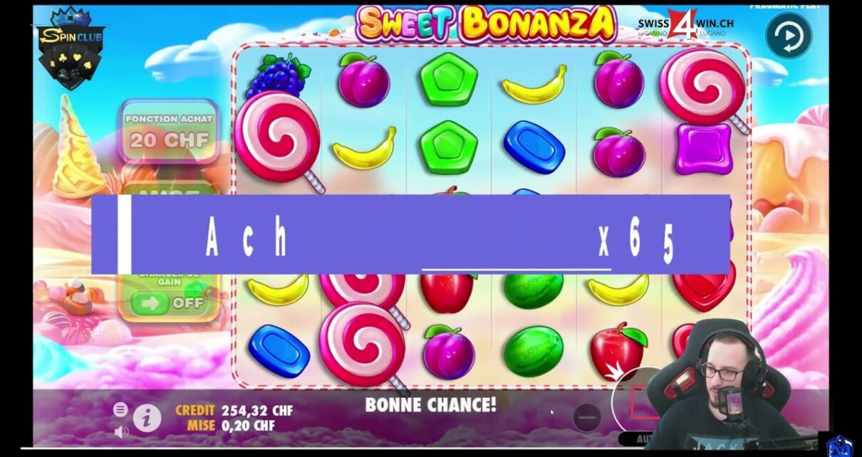 Spin Club – Swiss4Win – Online Casino Streamer – Sweet Bonanza