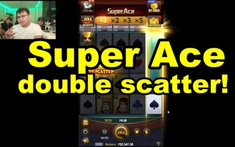 Super Ace! Double scatter! #bigwin #onlinecasino #giveaways #superace #slots #crazytime