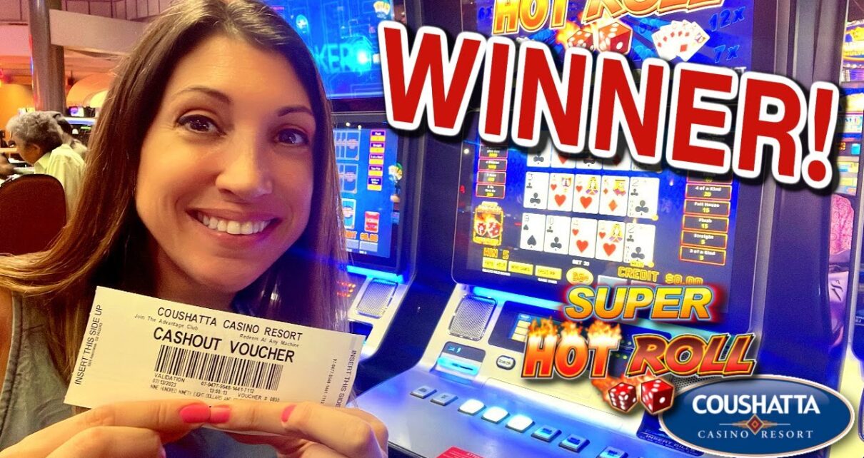 ? Super Hot Roll Video Poker ? –  Sponsored by IGT & Coushatta Casino