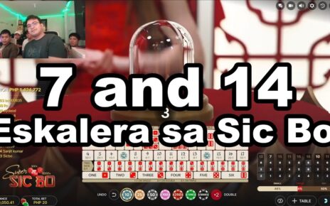 Super Sic Bo – 7 and 14 strategy! #supersicbo #sicbo #gcashgiveways #onlinecasino #crazytime