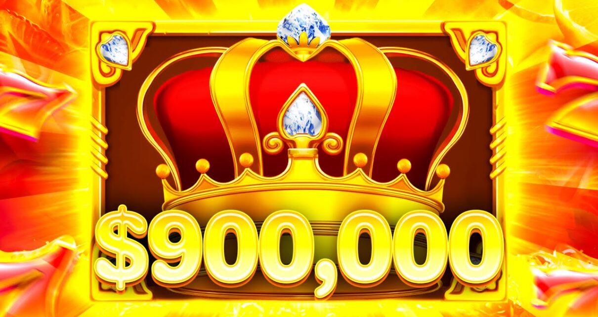 THE BIGGEST SLOT WIN ON YOUTUBE!! (Juicy Fruits)