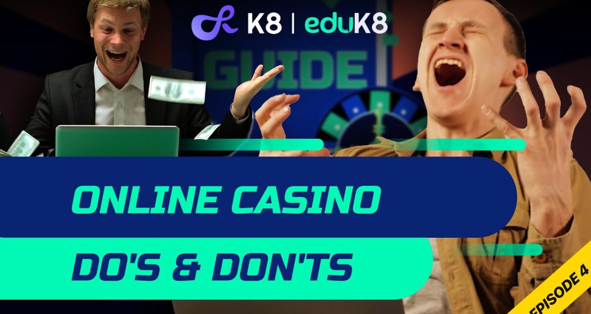 ♦️♠️THINGS non TO DO AT AN ONLINE CASINO♣️♥️ | EDUK8 EP