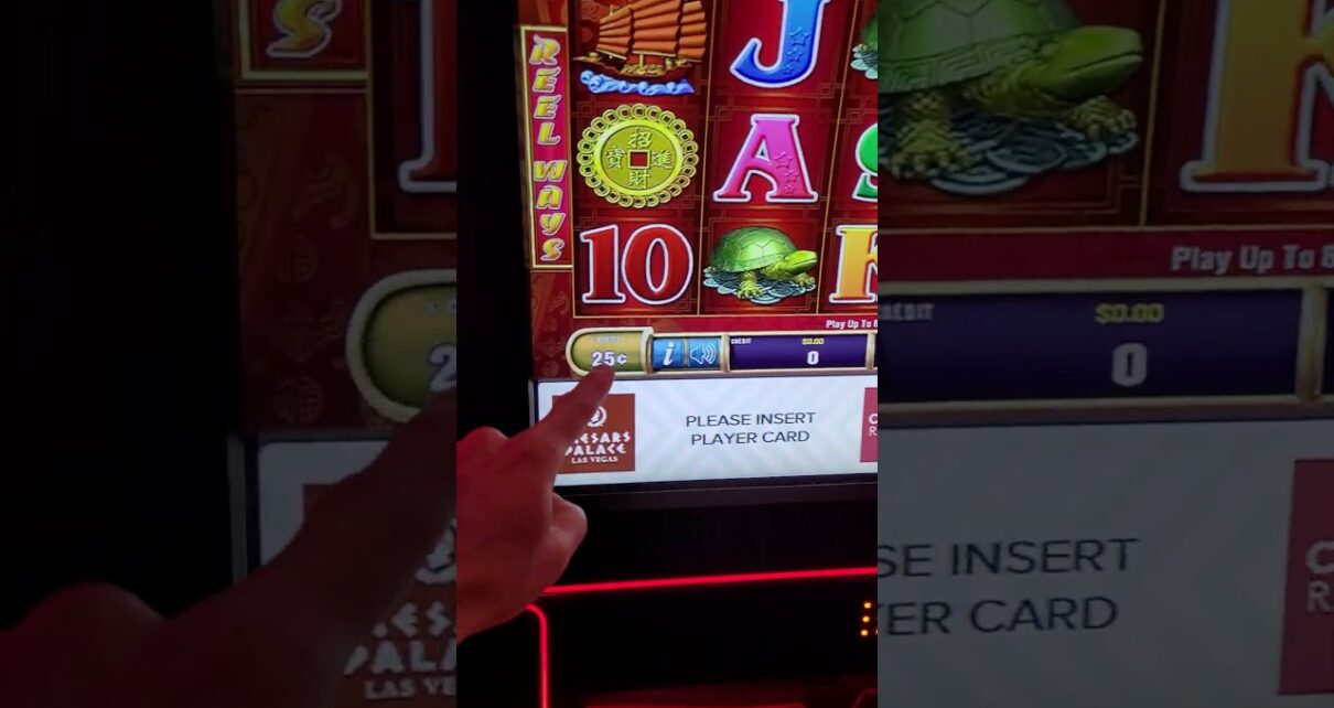 The Cheapest Slot at Caesars Palace Casino’s High Limit Room Las Vegas