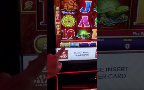 The Cheapest Slot at Caesars Palace Casino’s High Limit Room Las Vegas