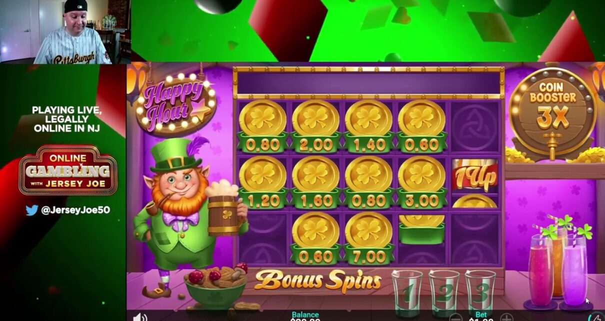 Tippy Tavern slot LIVE with BONUS WIN [Online Gambling with Jersey Joe # 261]