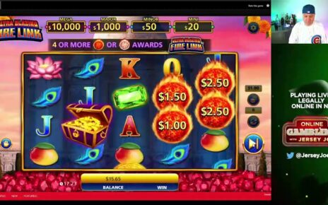 Ultra Blazing Fire Link slots LIVE [Online Gambling with Jersey Joe # 184]