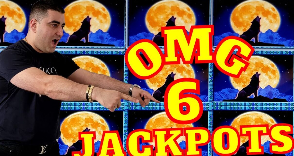 Unbelievable 6 JACKPOTS: Epic Wins on a Single Slot Machine!”