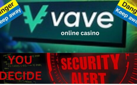 VAVE ONLINE CASINO EXPOSED YOU DECIDE THE PROOF!!