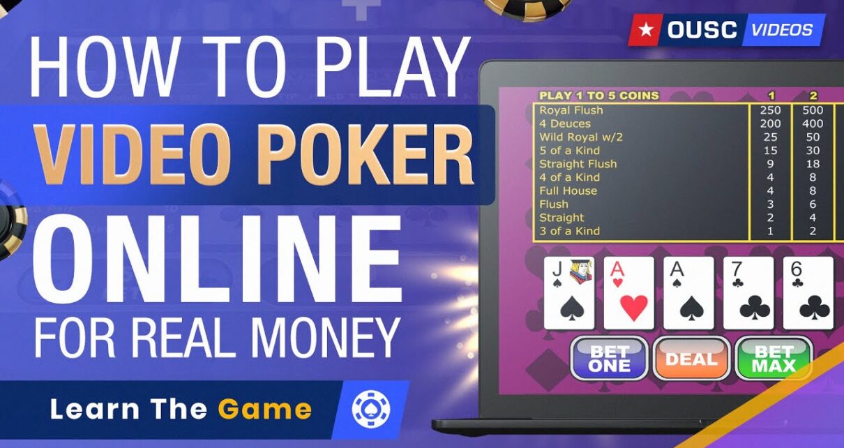 Video Poker Online: How To Play and WIN