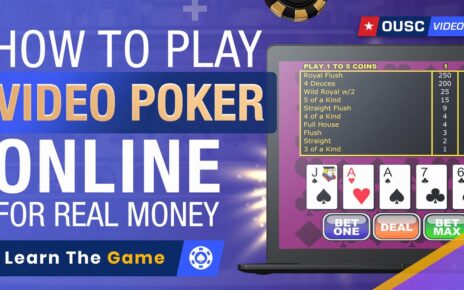 Video Poker Online: How To Play and WIN