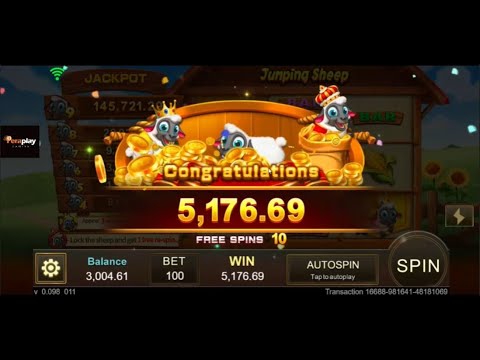 Walang Talo sa FREE PLAY ng JUMPING SHEEP | Online Casino Games | 1Asiabet