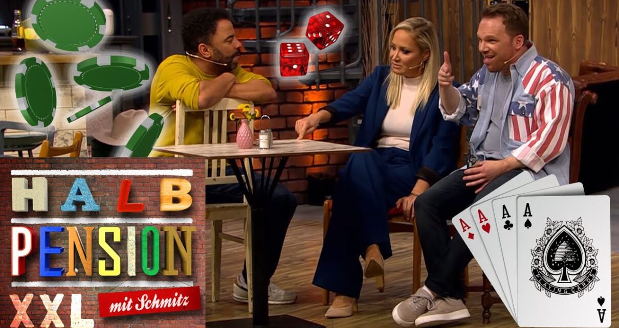 Wir werden zum CASINO! Kann Glücksspiel süchtig machen? | Halbpension mit Schmitz XXL | SAT.1