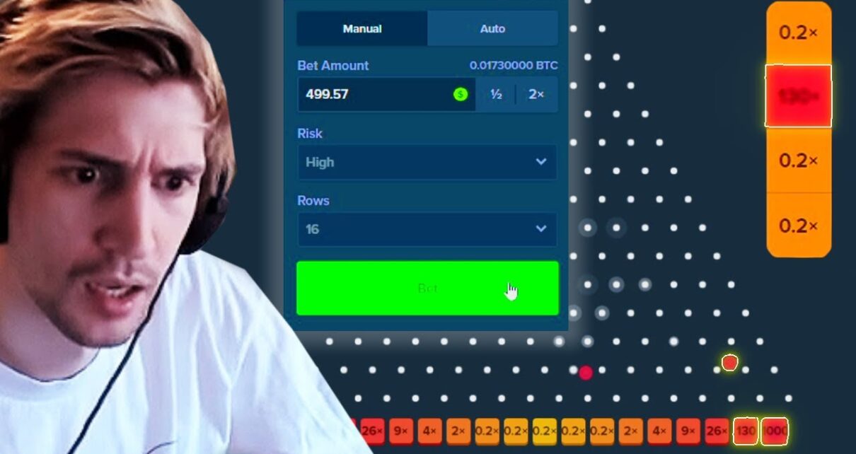 XQC GOES ON AN INSANE PLINKO RUN WINNING HUGE! XQC GOES ON AN INSANE PLINKO RUN WINNING HUGE!